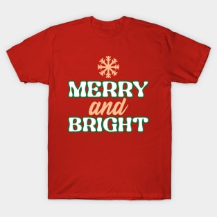 Christmas Shirt | Merry And Bright Shirt | Matching Christmas Shirt | Couple Christmas Shirts | Christmas Gift T-Shirt